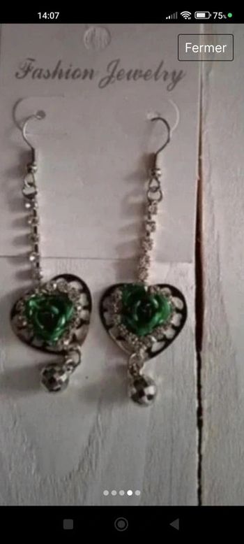 Lot boucles d'oreilles