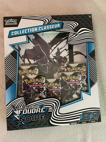 Coffret Classeur 10.5 Foudre Noir