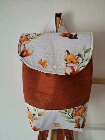 Sac à dos renard terracotta 