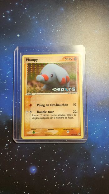 Carte Pokémon française Reverse Phanpy EX Deoxys (2005) 🔥 Vintage
69 / 107