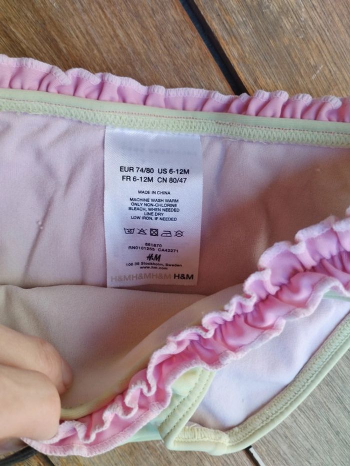 Lot de maillot de bain fille 12 mois - photo numéro 5