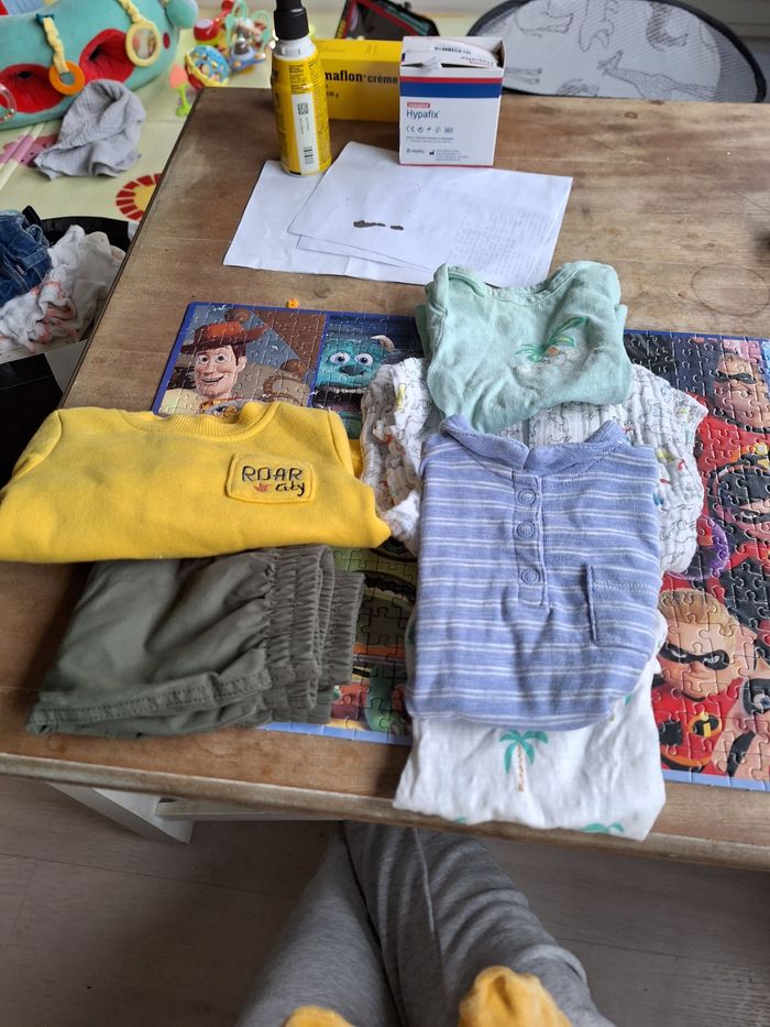 Lot vêtements bébé garçon 3 mois - photo numéro 1