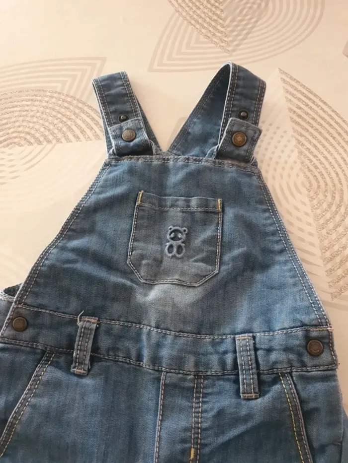 Salopette jeans Obaibi - photo numéro 2