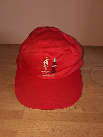 Casquette Les Jeux-olympiques d'Atlanta 1996 sponsorisé par Coca-Cola