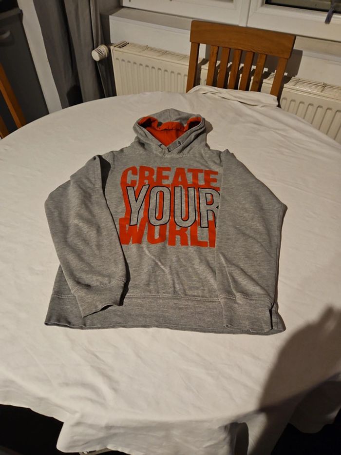 Sweatshirt à capuche 14 ans
