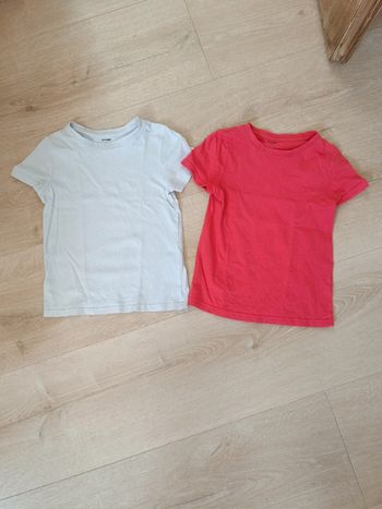 Lot de deux T-shirt kiabi