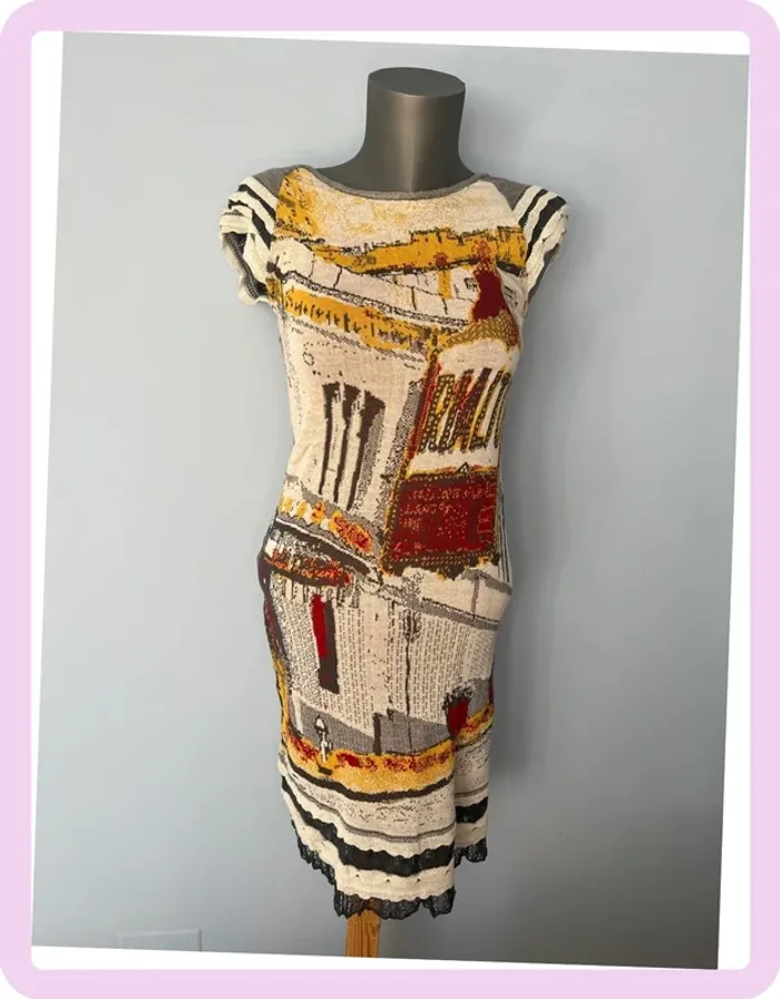 Robe Ria Multicolore – Aventure des Toiles – Taille 36 🎨