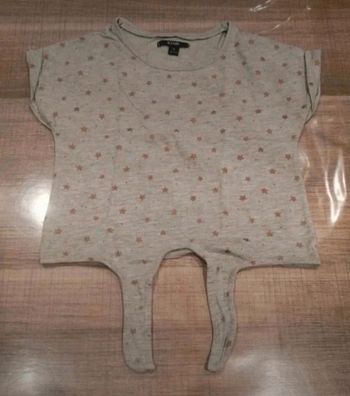 T-shirt noué à étoiles dorées Kiabi 5 ans