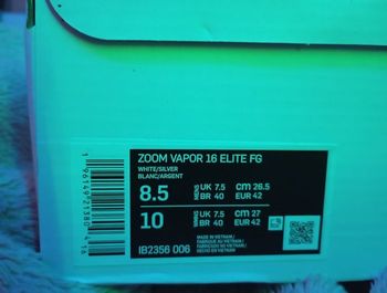 Crampons Nike elite vapor 16 FG vinicius 