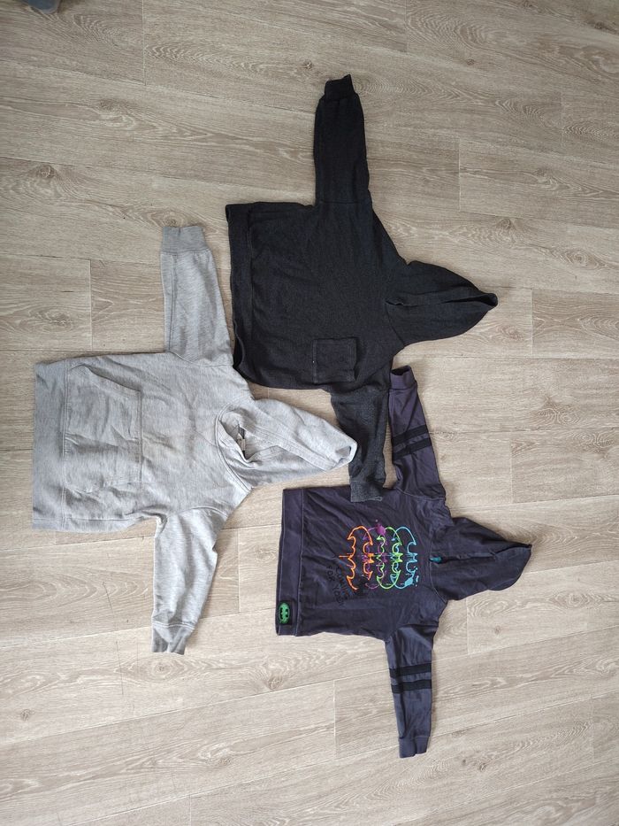 Lot pull garçon Zara H&M Batman - photo numéro 3