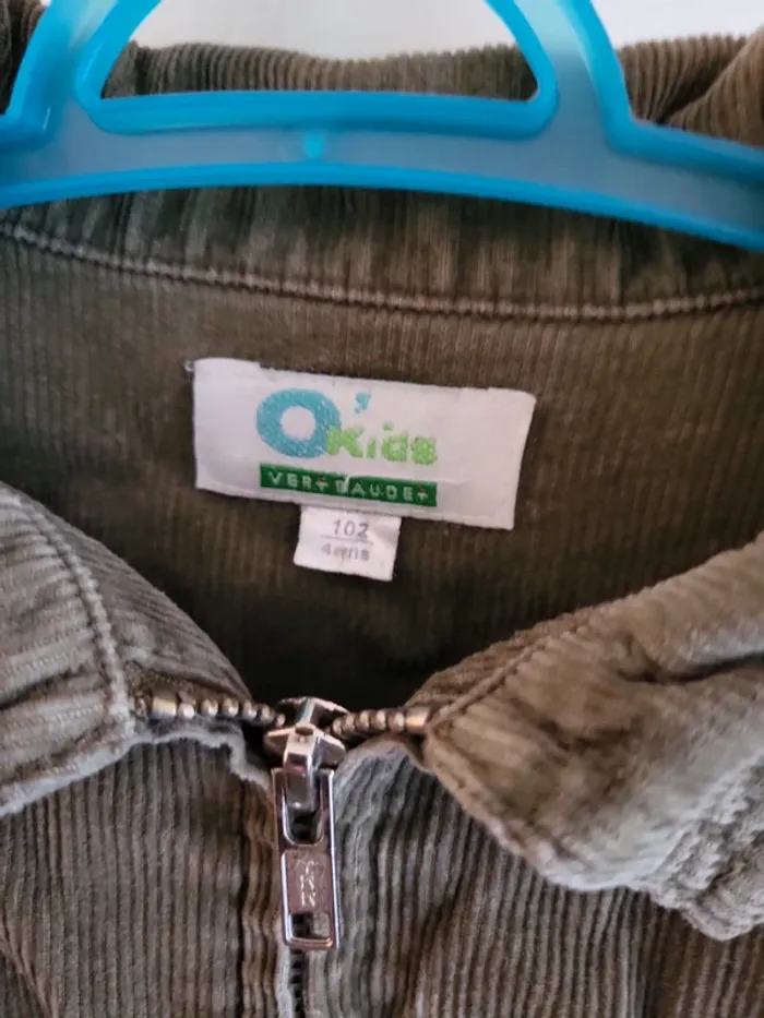 Blouson velours o kids de vert baudet - photo numéro 3