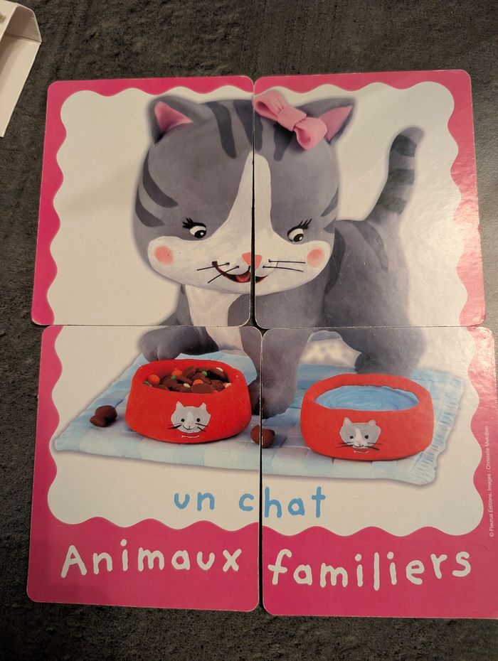 Imagier puzzle animaux - photo numéro 4