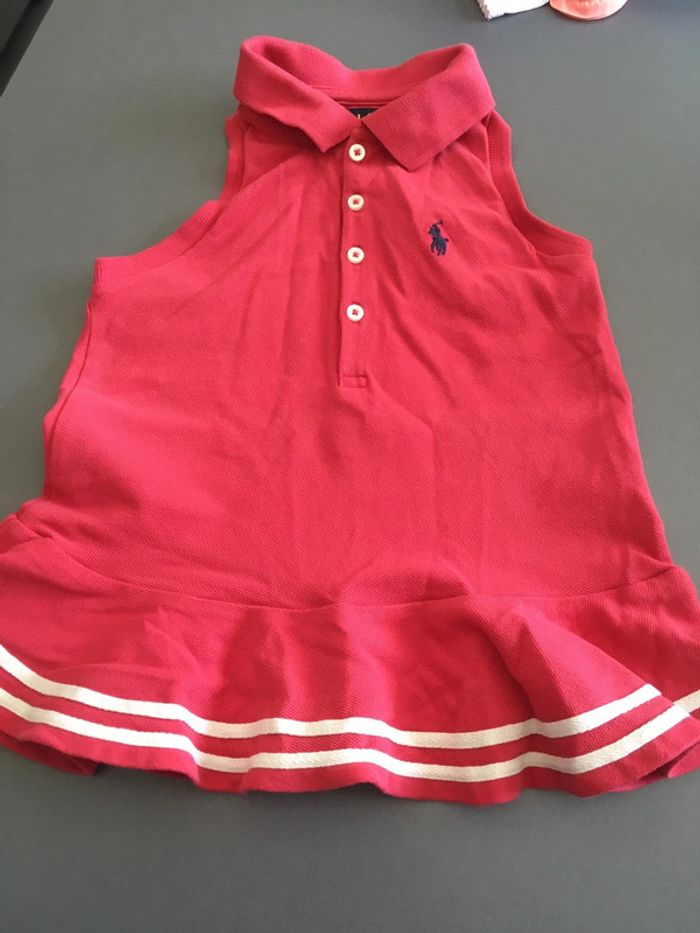 Ralph Lauren Tunique haut polo vêtement fille enfant taille 4 ans