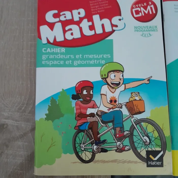Lot 2 livres cap mats cm1 - photo numéro 2