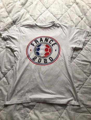 T-shirt blanc euro 2020