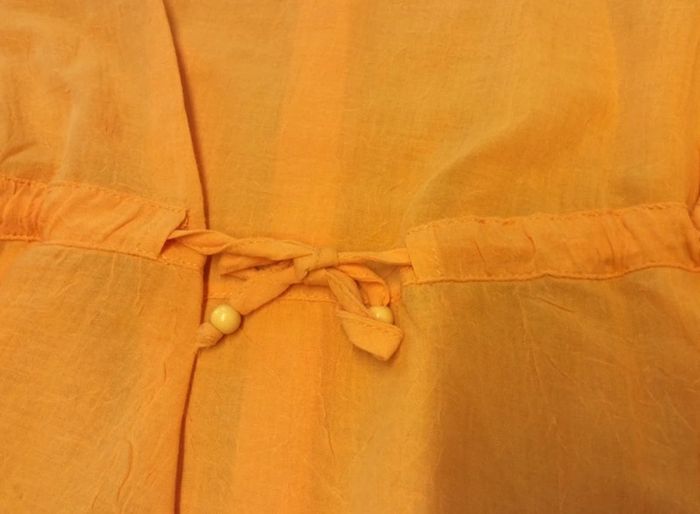 Chemise ML jaune orangé - Marèse - 3ans - photo numéro 5