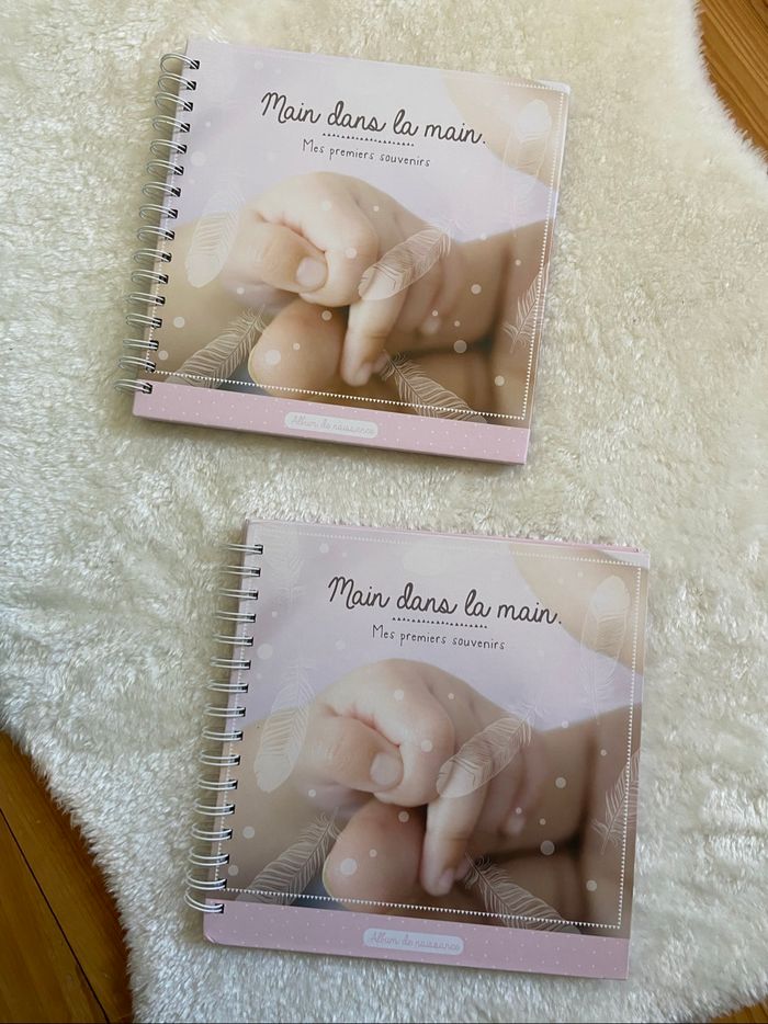 Lot de 2 albums photo