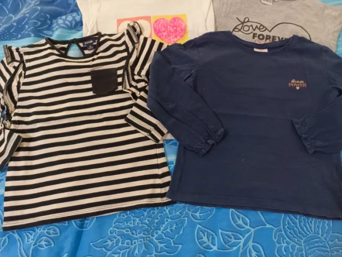 T shirt manches longues 4 ans - photo numéro 2