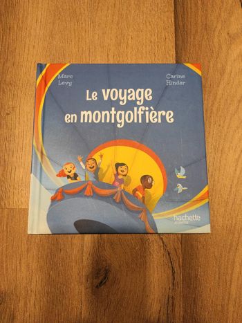 Livre : Le voyage en montgolfière