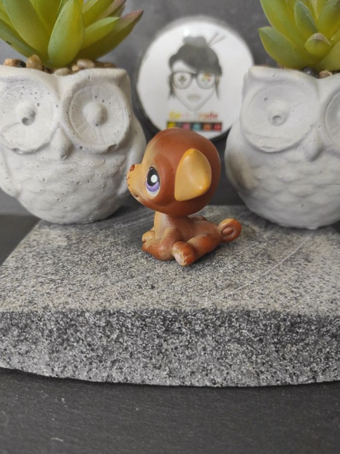 My Littlest Petshop Pet Shop LPS dog chien carlin 133 #geektradelpschien - photo numéro 4