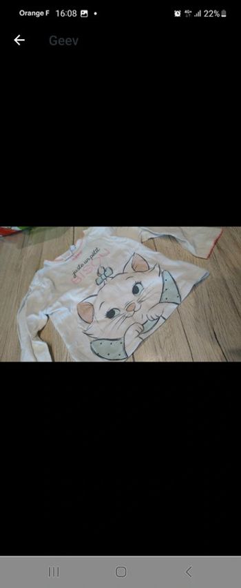 Lots de t shirts disney et autres