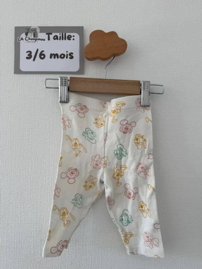 Legging Disney - taille 3/6 mois 🌸