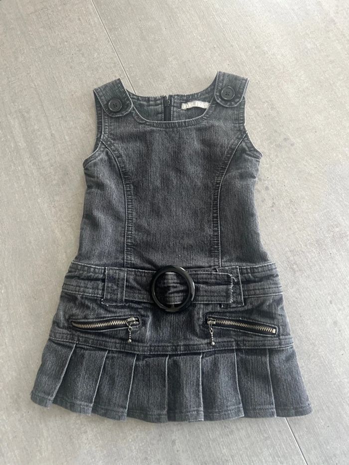 Robe en jean fille 2 ans