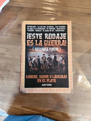 Livre : Este rodaje es la guerra!