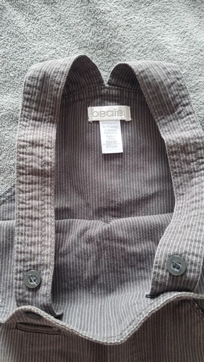 Salopette tee-shirt 6 mois - photo numéro 5