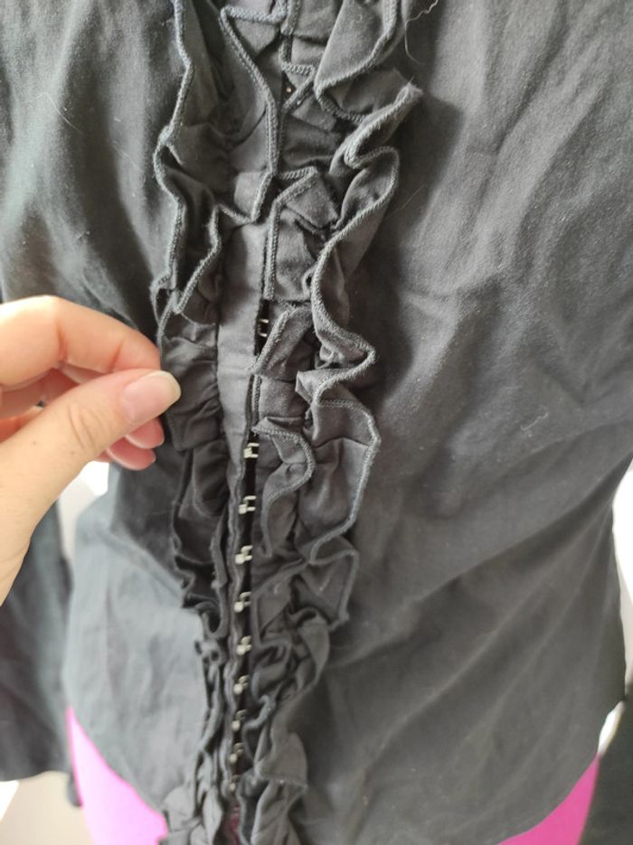 chemisier kookai t40 comme neuf - photo numéro 3