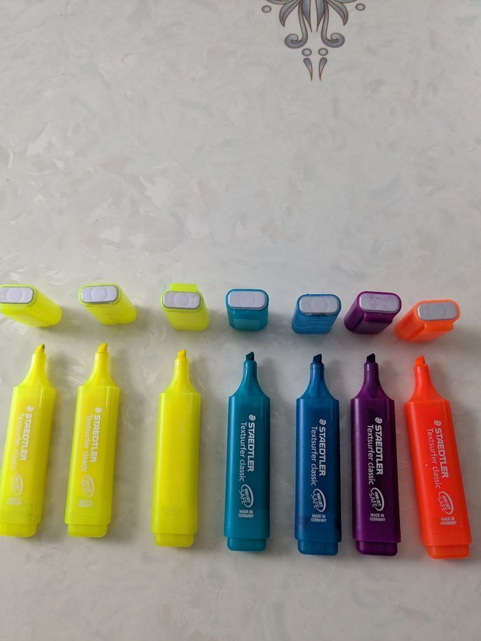 Lot de 7 Surligneurs Staedtler. - photo numéro 5