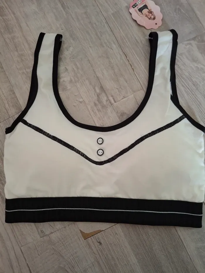 Set 3pces brassière en coton - photo numéro 3