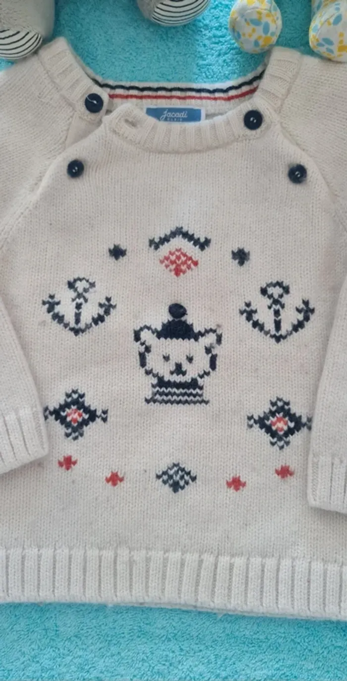 🧸 Pull Jacadi 24 mois 🧸 - photo numéro 2