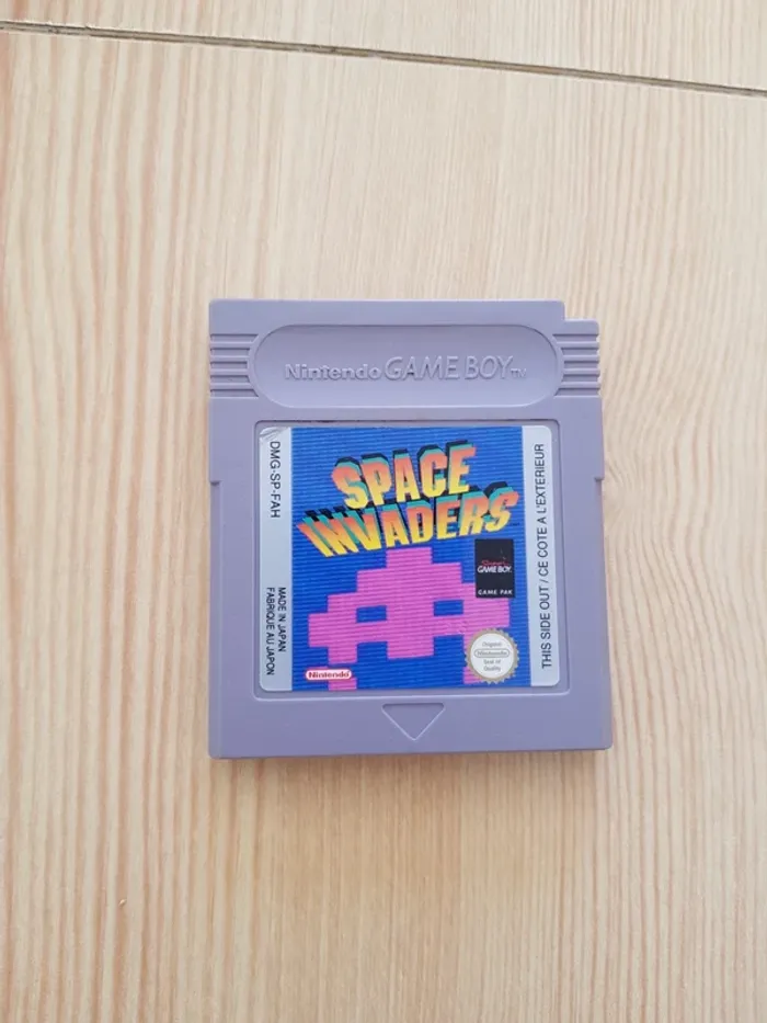 Jeu space invaders game boy - photo numéro 2