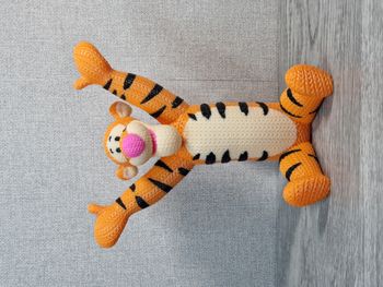 🐯 Figurine Tigrou – Version Crochet 3D  15 cm