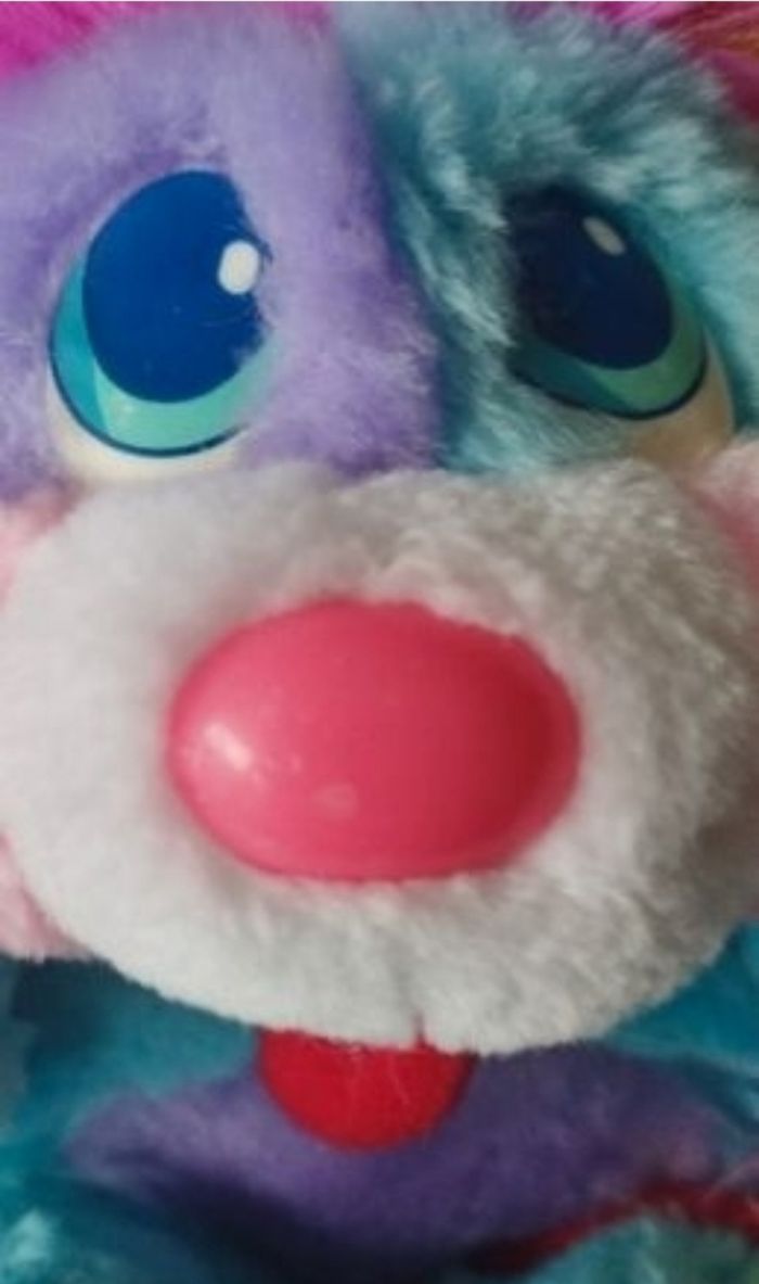 Popples chien bleu de la collection Z'animaux an 87 - photo numéro 9