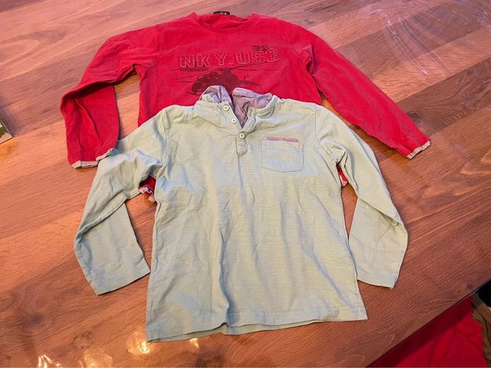 Lot de 2 tee shirts garçon 8 ans - photo numéro 2