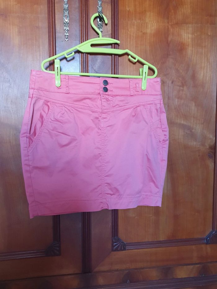 Jupe rose femme