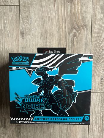 POKÉMON - COFFRET DRESSEUR D'ELITE FOUDRE NOIR - ETB EV 10.5 - FR NEUF & SCÉLLÉ