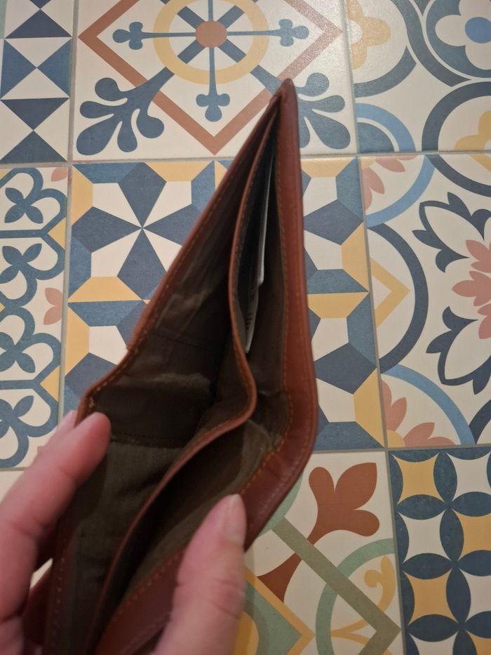 Portefeuille homme cuir marron - photo numéro 4