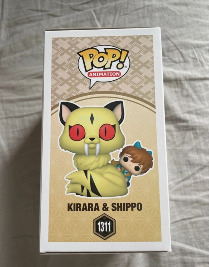 Funko pop kirara et shippo Chase 1311 inuyasha - photo numéro 3