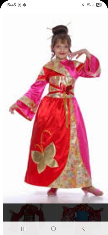 Déguisement geisha