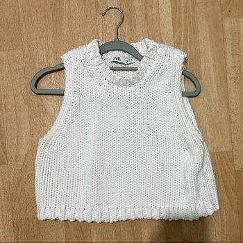 Pull sans manche Zara