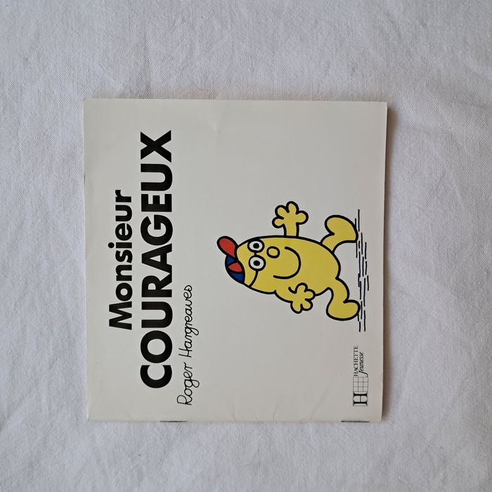 Livre Monsieur Courageux Roger Hargreaves Hachette 1992