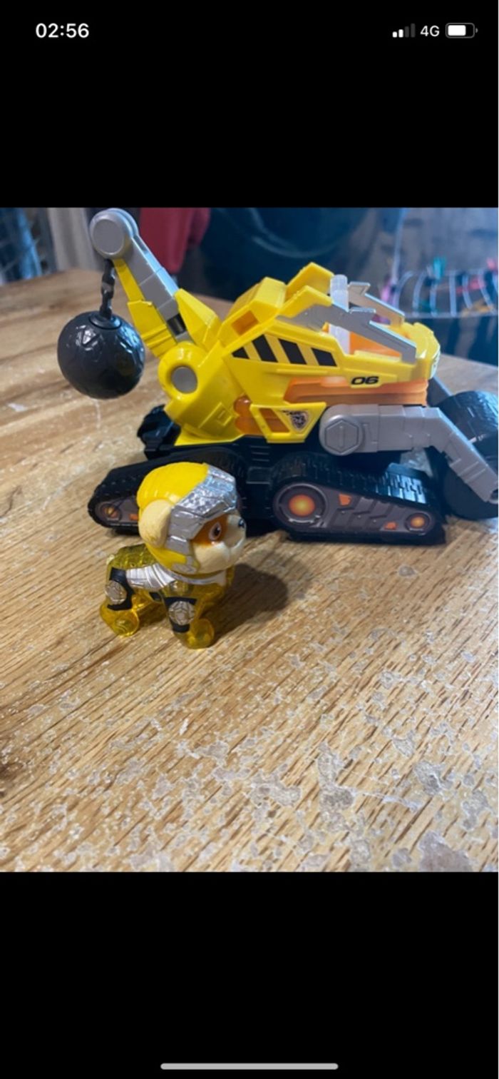 Véhicule + personnage paw patrol  du film - photo numéro 4