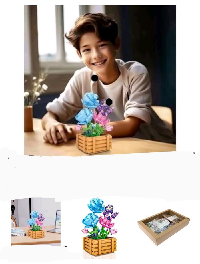 Wizz toys rose bouquet - photo numéro 2