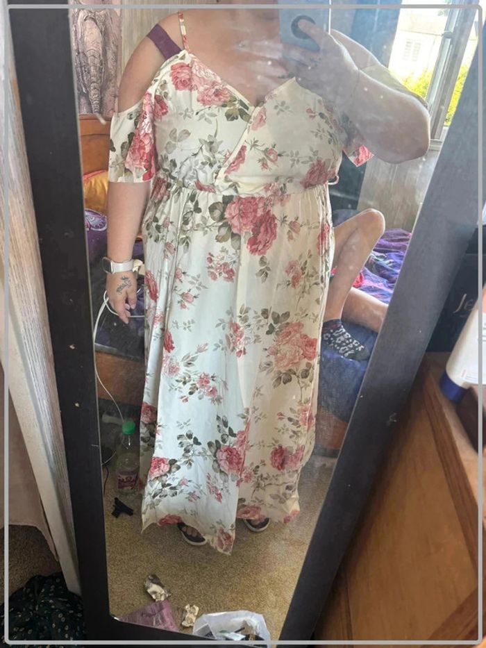 Magnifique robe longue shein taille 48