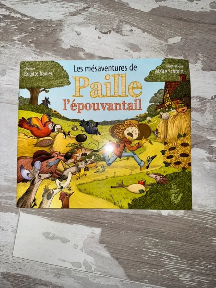 Livre les mésaventures de paille l'épouvantaille