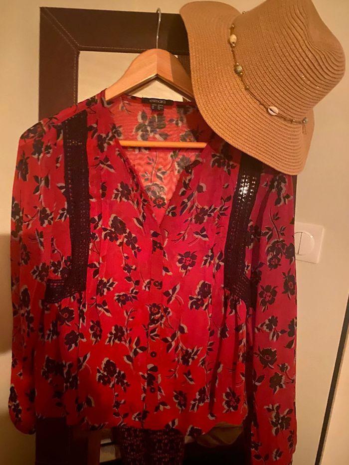 Jolie blouse matière fluide