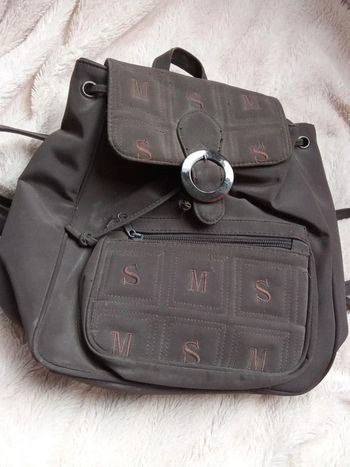 Sac a dos marrón femme